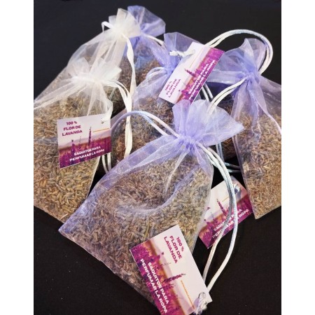Saquito de lavanda ecológica | Aromatizador natural para armarios