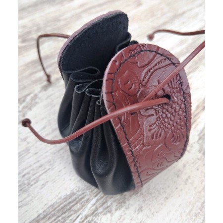 Monedero saco brasileño de cuero | Artesanal y personalizable