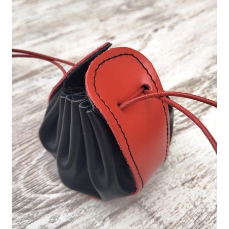 Monedero saco brasileño de cuero | Artesanal y personalizable