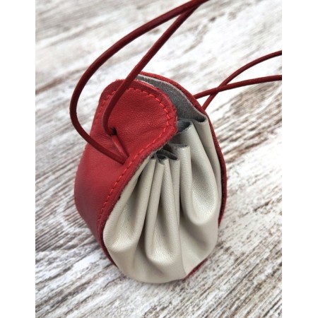 Monedero saco brasileño de cuero | Artesanal y personalizable