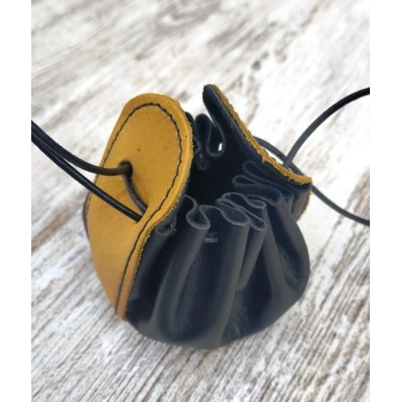 Monedero saco brasileño de cuero | Artesanal y personalizable