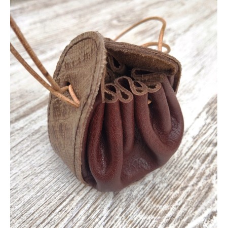 Monedero saco brasileño de cuero | Artesanal y personalizable