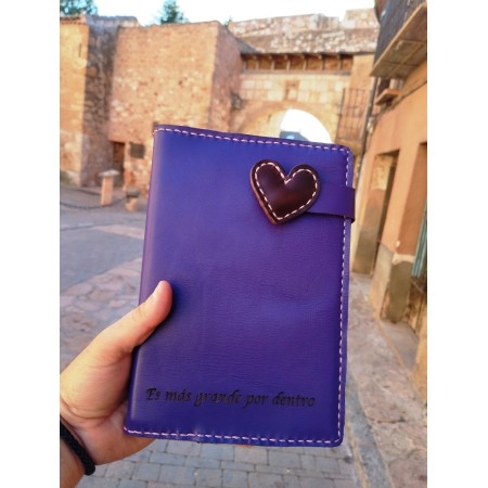 Agenda cuero personalizada