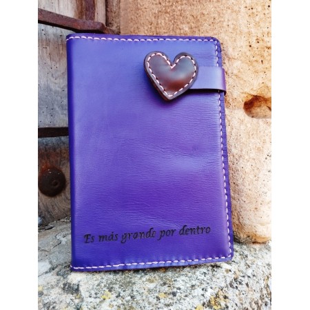 Agenda cuero personalizada