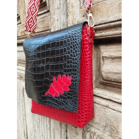 Bolso cuero hecho a mano en España