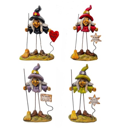 Bruja de cerámica hecha a mano en España