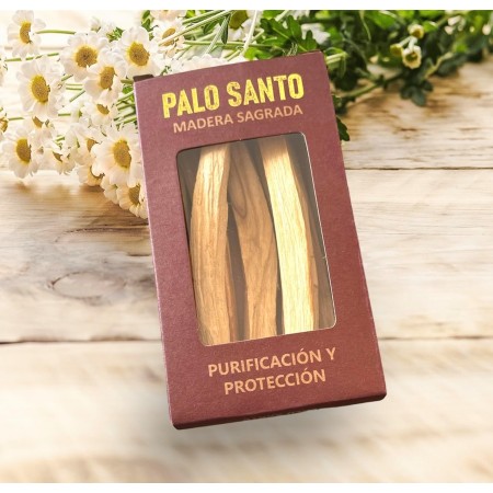 Palo Santo natural en caja | 5 piezas de madera sagrada de Perú