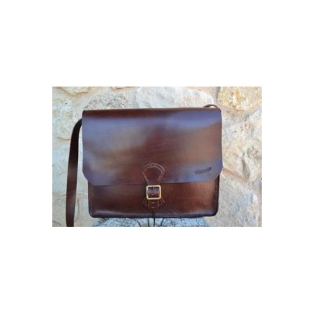 Maletín cuero artesanal