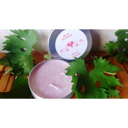 Vela de masaje Merlot