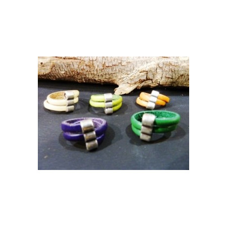 Anillo Cuero Doble – Ref. 9675