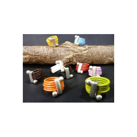 Anillo Cuero Mónica – Ref. 9965