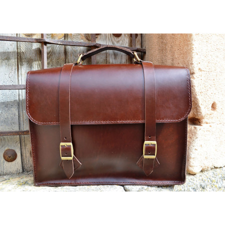 Maletín de cuero Abeba