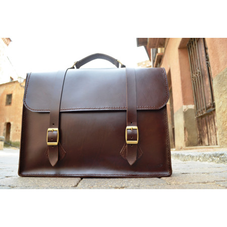 Maletín de cuero Abeba