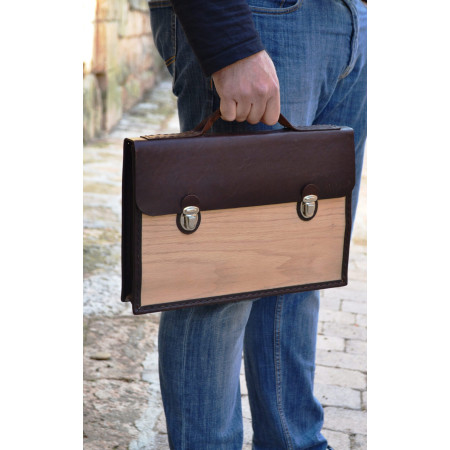 Maletín de cuero Addis