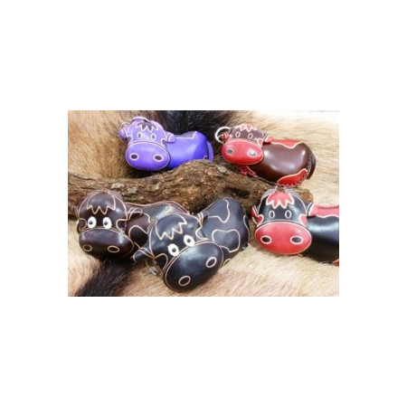 Monedero cuero animales