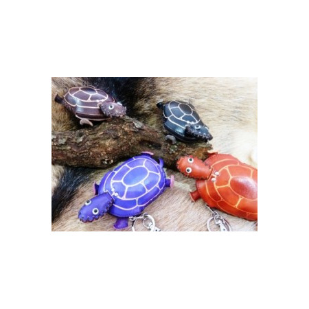 Monedero cuero animales