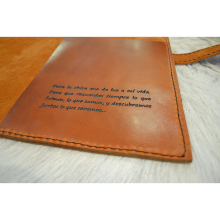 Portafolios cuero personalizado