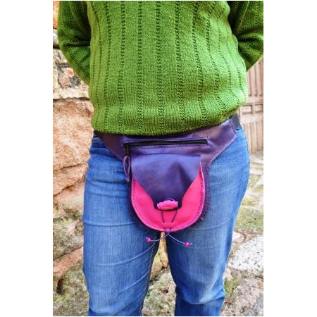 Riñonera cuero Abay