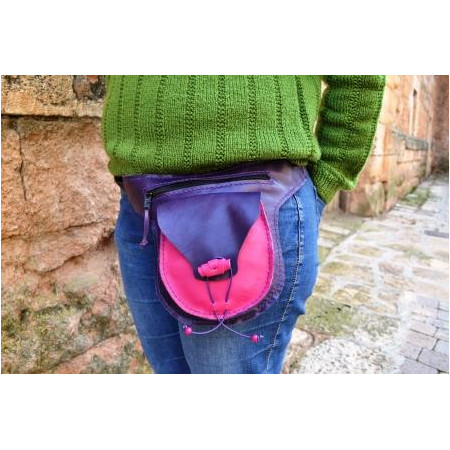 Riñonera cuero Abay