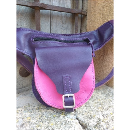 Riñonera cuero Abay