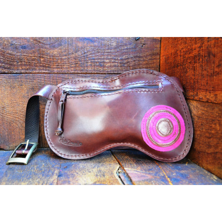 Riñonera cuero Abeba