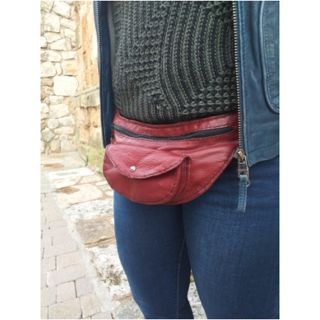 Riñonera cuero Alicia