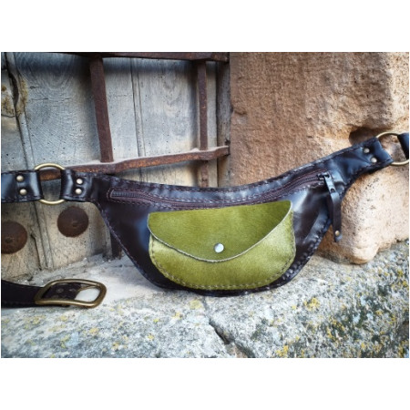 Riñonera cuero Alicia