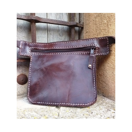 Riñonera cuero Corral