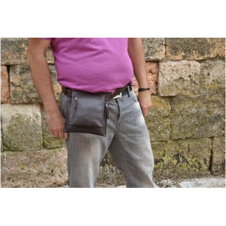 Riñonera cuero Lalibela