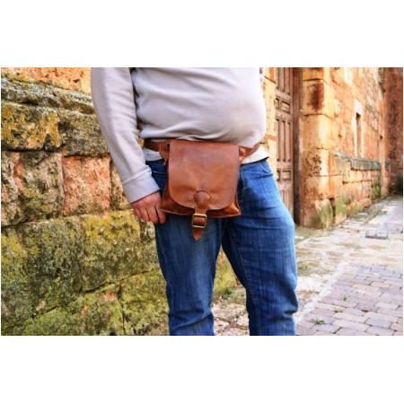 Riñonera cuero Riaza