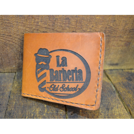 Cartera cuero La Barbería