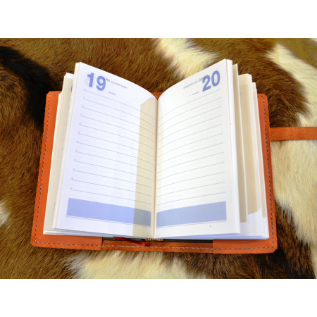 Agenda cuero