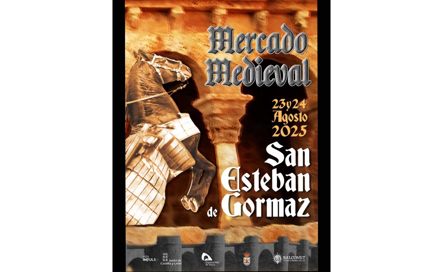 El Hada Leanan en el Mercado Medieval de San Esteban de Gormaz 2025