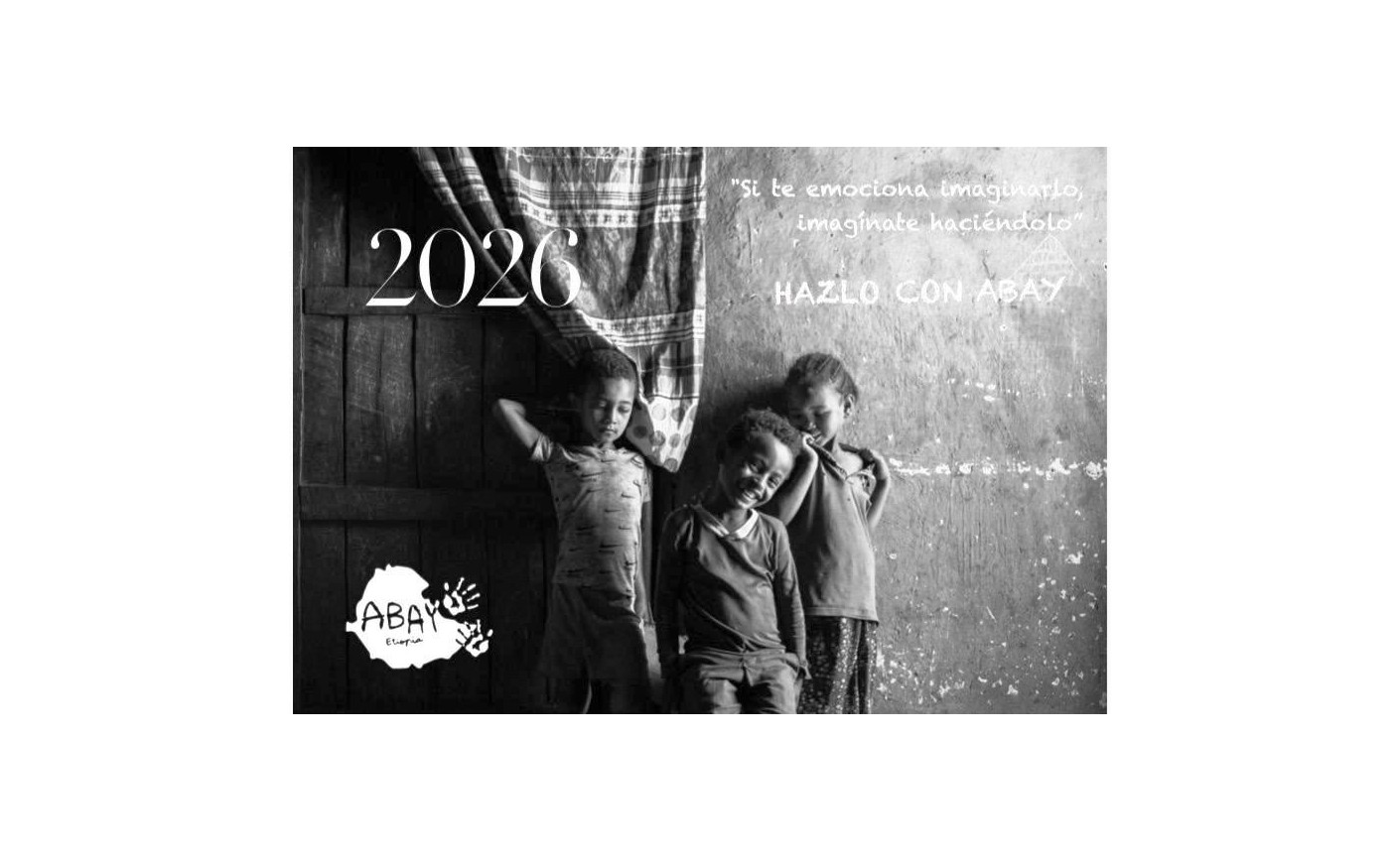 Calendario solidario Abay 2026 – ¡Hazlo con Abay!