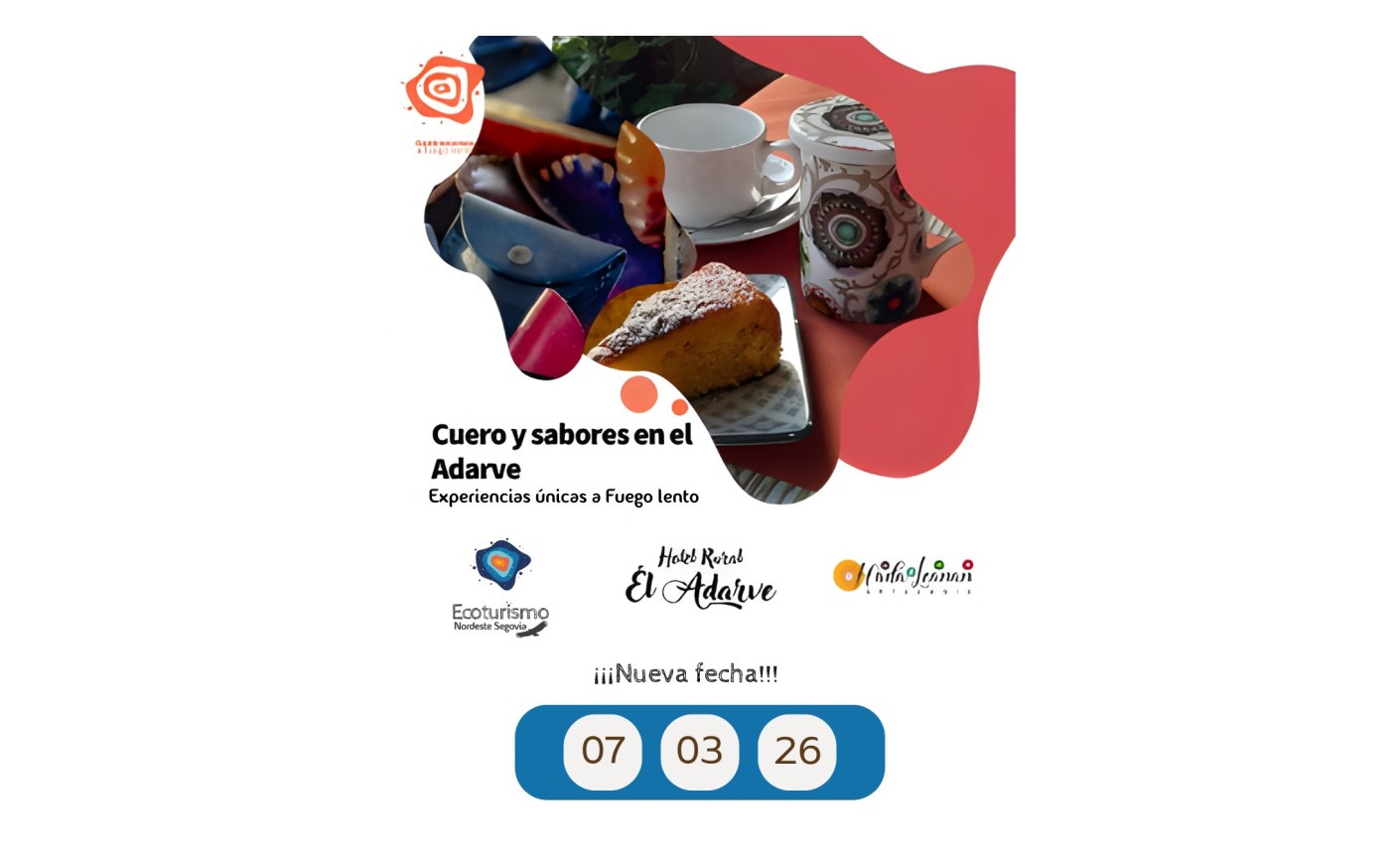 Taller de artesanía en cuero en Ayllón · 7 de marzo de 2026