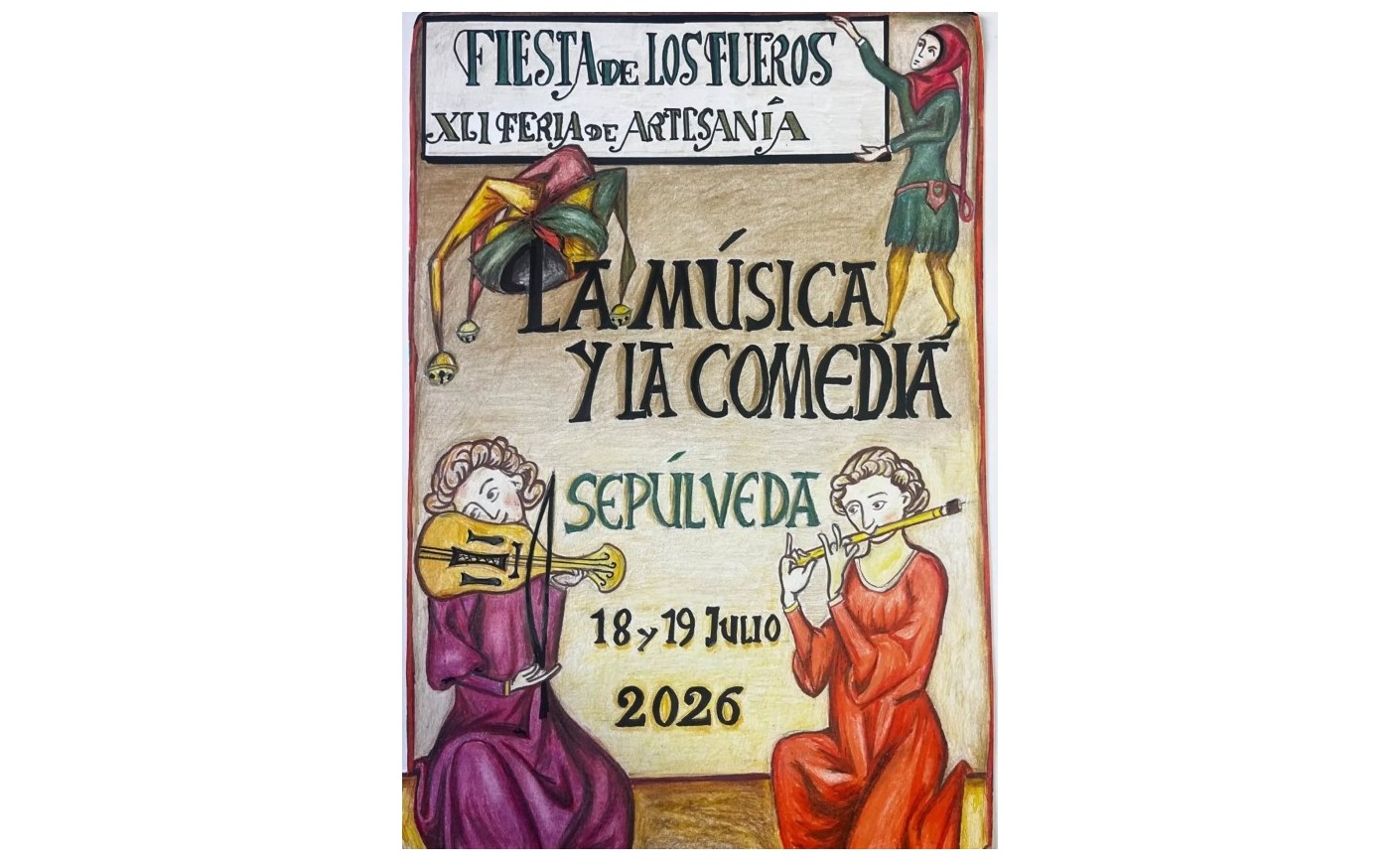 El Hada Leanan estará en la XLI Feria de Artesanía de Sepúlveda