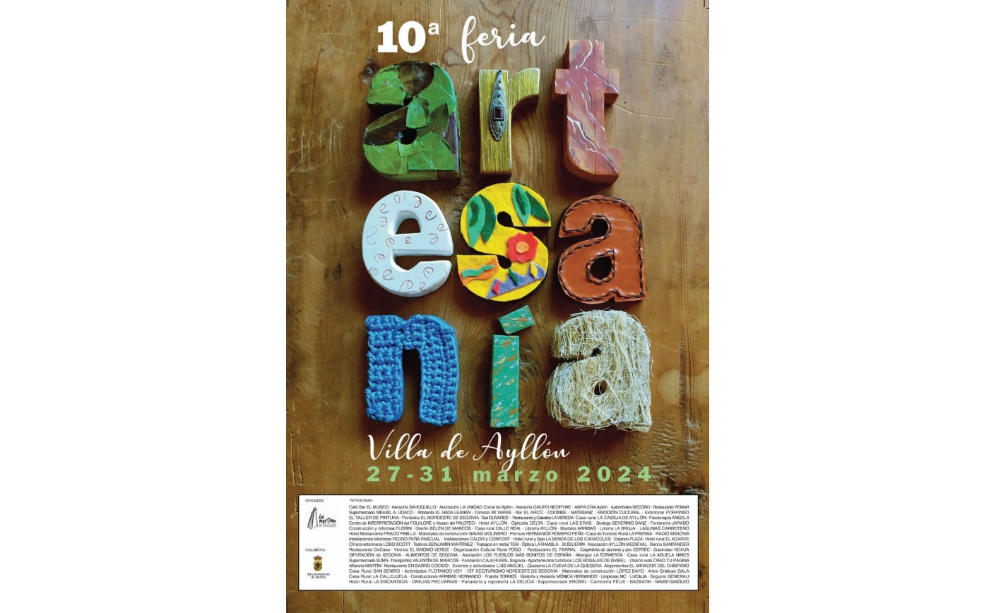 ¡Gran celebración del 10º Aniversario de la Feria de Artesanía Villa de Ayllón!